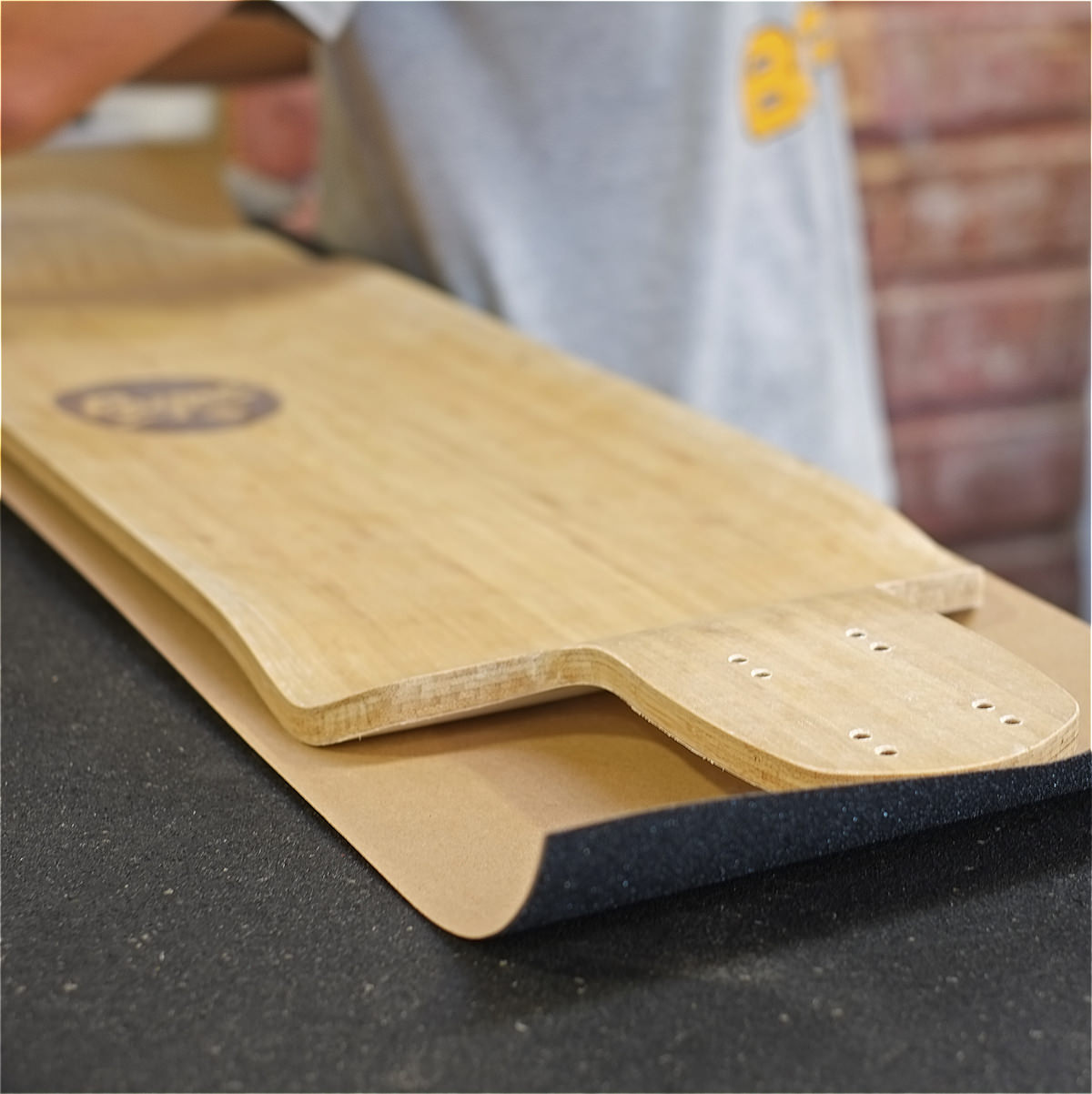 Custom Longboard Griptape (11x45 in.) - Whatever Skateboards