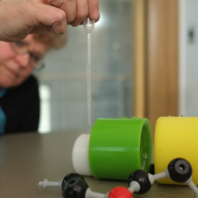 Chemistry Inside the Wheel Testing Water Absorption.